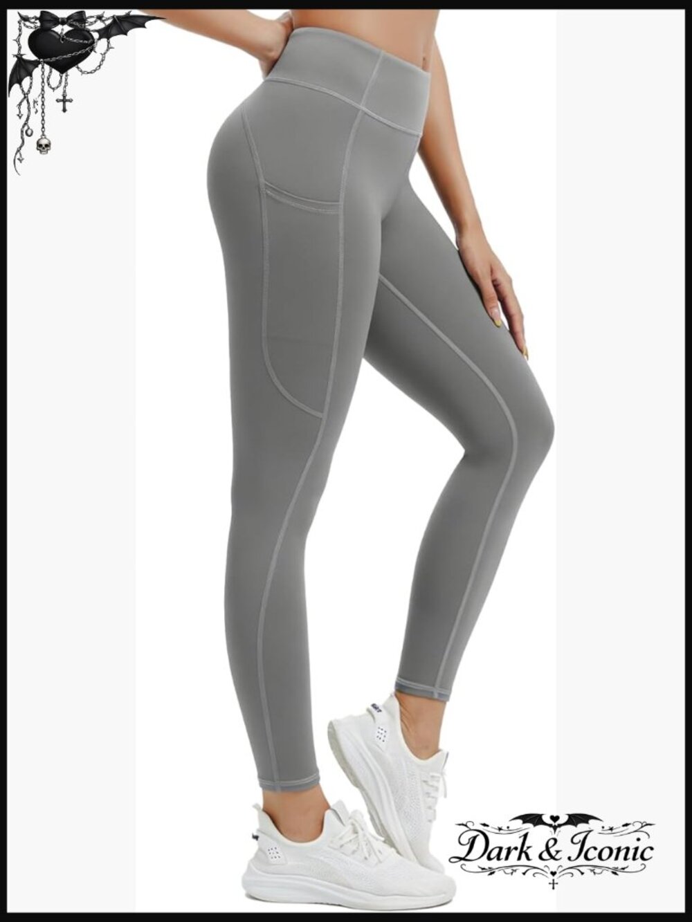 Buttery Soft Yoga Leggings with Pockets Tummy Control